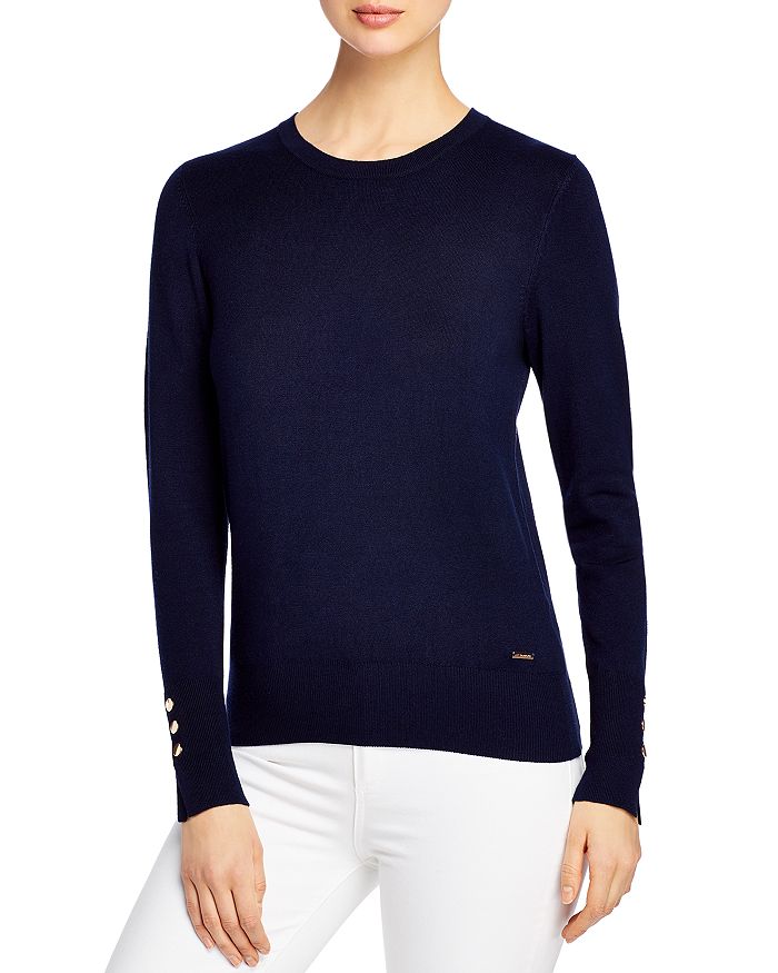 T Tahari Long-sleeve Sweater In Expedition