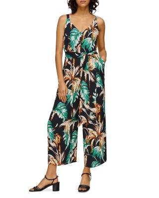 whistles green velvet jumpsuit