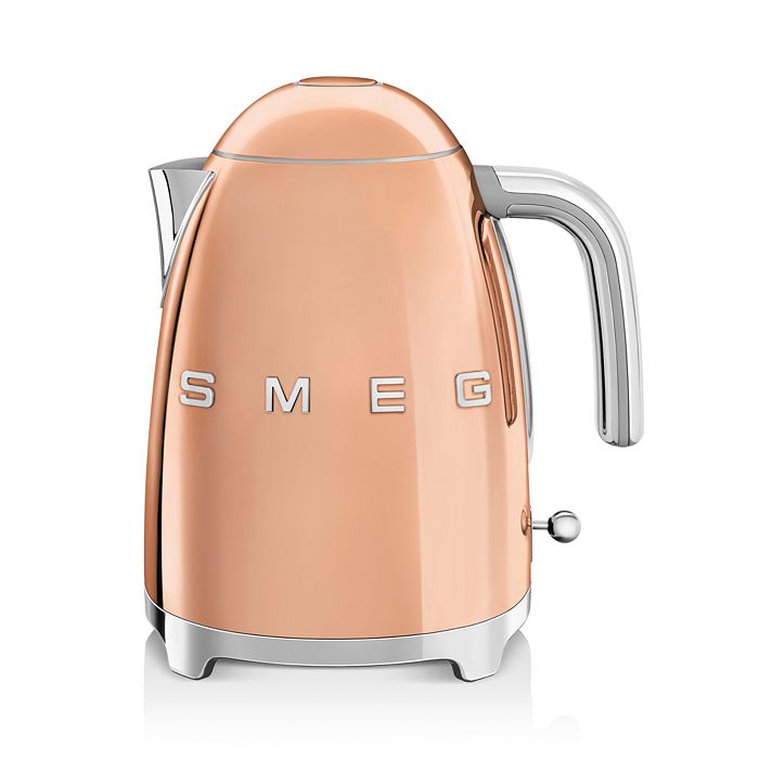 Retro 1.7-Liter Stainless Steel Electric Water Kettle, Aqua