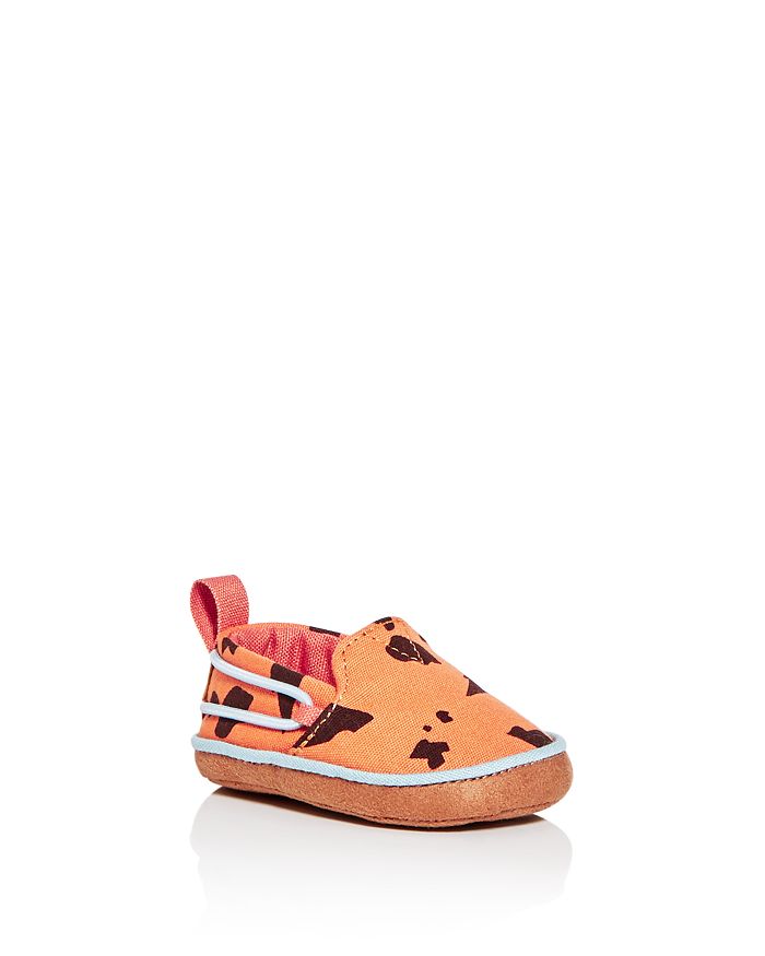 Toms Unisex Lima Stone Age Animal Print Slip-on Sneakers - Baby In Medium Orange