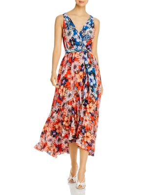 silk wrap maxi dress