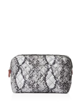 MZ WALLACE - Mica Animal Print Cosmetics Case