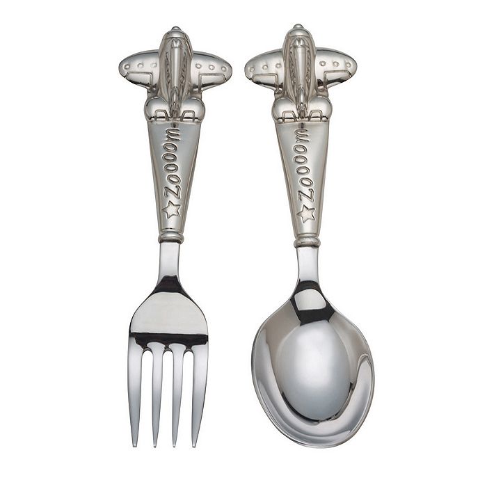 Reed and Barton Baby Silver plated Infant Feeding Spoon Wear