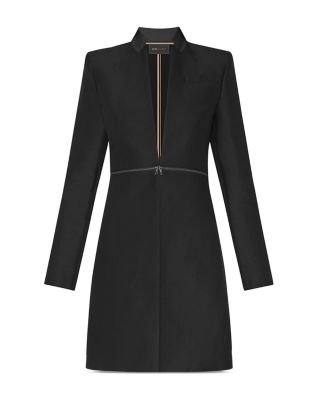 BCBGMAXAZRIA Arelia Zip Waist A-Line Essential Jacket | Bloomingdale's