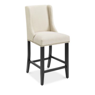 Baron Upholstered Fabric Counter Stool