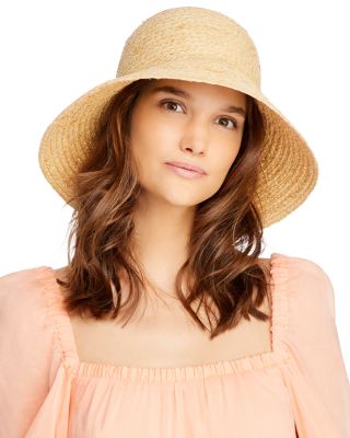 raffia bucket hat