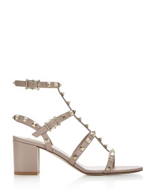 Women's Rockstud City Block Heel Sandals 