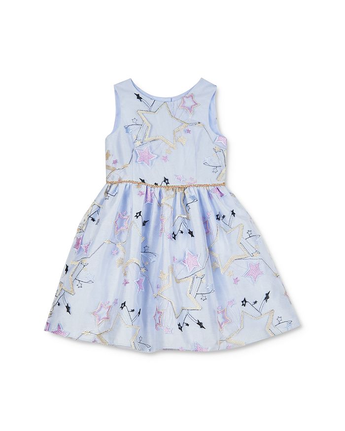 Pippa Julie Girls Star Embroidered Dress Little Kid