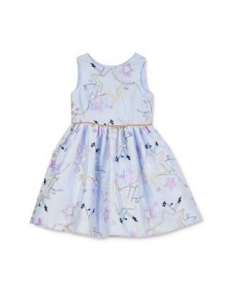 Pippa & Julie Girls' Star Embroidered Dress - Little Kid | Bloomingdale's