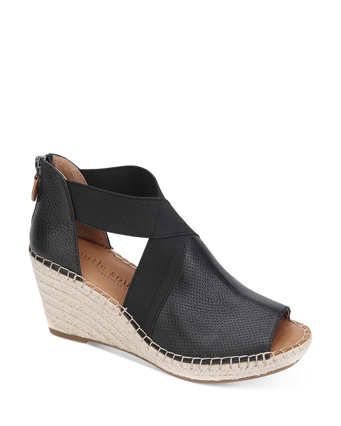 Gentle souls by kenneth cole women's charli espadrille wedge sandals deals