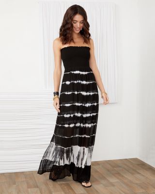 chinese dress ladies Final Sale Patrice Print Side Slit Midi Dress main image 1