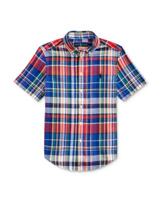 polo madras shirt