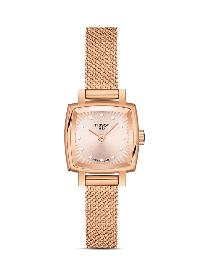 Shop Tissot Lovely T-lady Watch, 20mm In Rose Gold