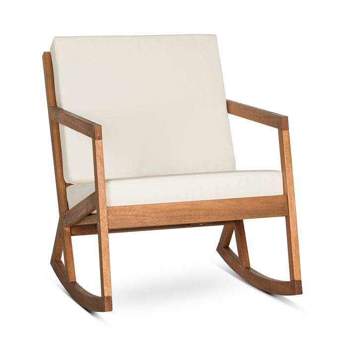 Safavieh Vernon Rocking Chair In Beige/natural
