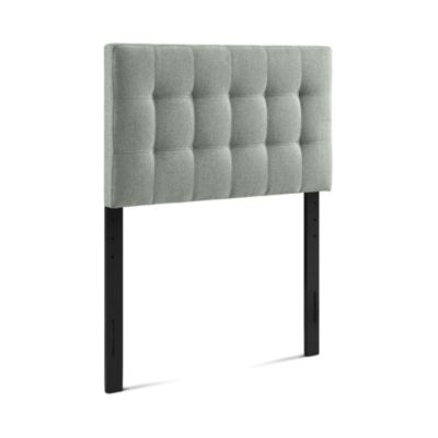 Lily Upholstered Fabric Headboard, Twin