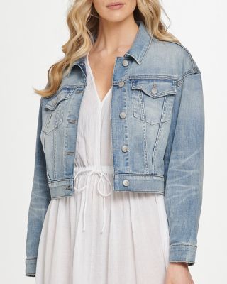 DKNY - Cropped Denim Jacket