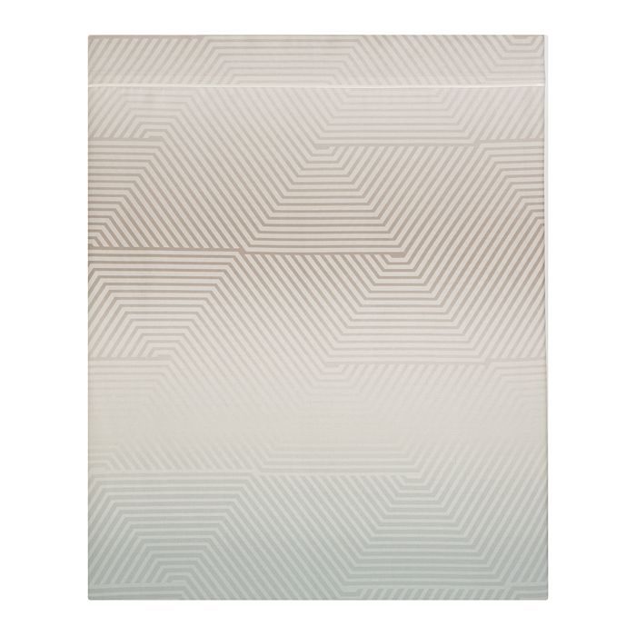 Anne De Solene Sequence Flat Sheet, Queen In Grey