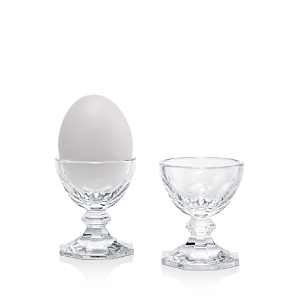 Baccarat Harcourt Crystal Eggholders, Set of 2