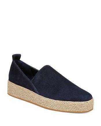 vince saxon espadrille platform sneaker