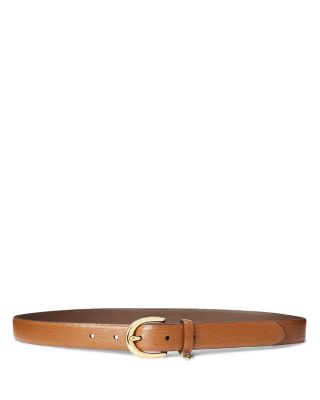 saffiano leather belt
