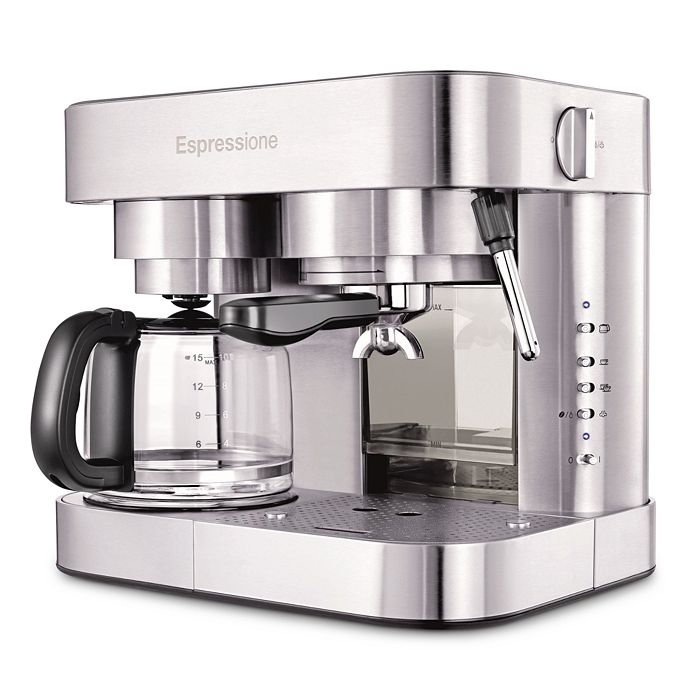 Espressione Dualit Stainless Steel Combination Espresso Machine & 10 Cup  Drip Coffee Maker