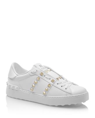 Valentino Garavani Women's Rockstud Untitled Low Top Sneakers ...