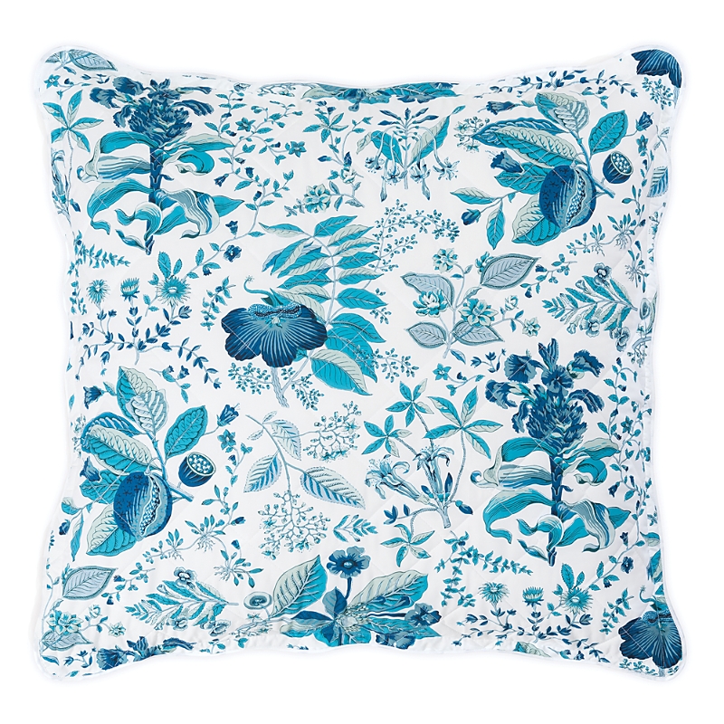 Matouk Schumacher Pomegranate Quilted Euro Sham In Citrus