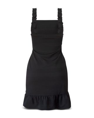 bcbg black mini dress