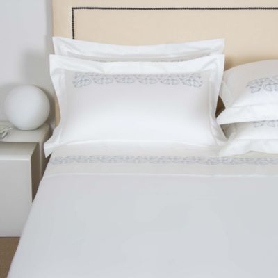 Frette Ornate Medallion Embroidered Pillow Sham, Standard