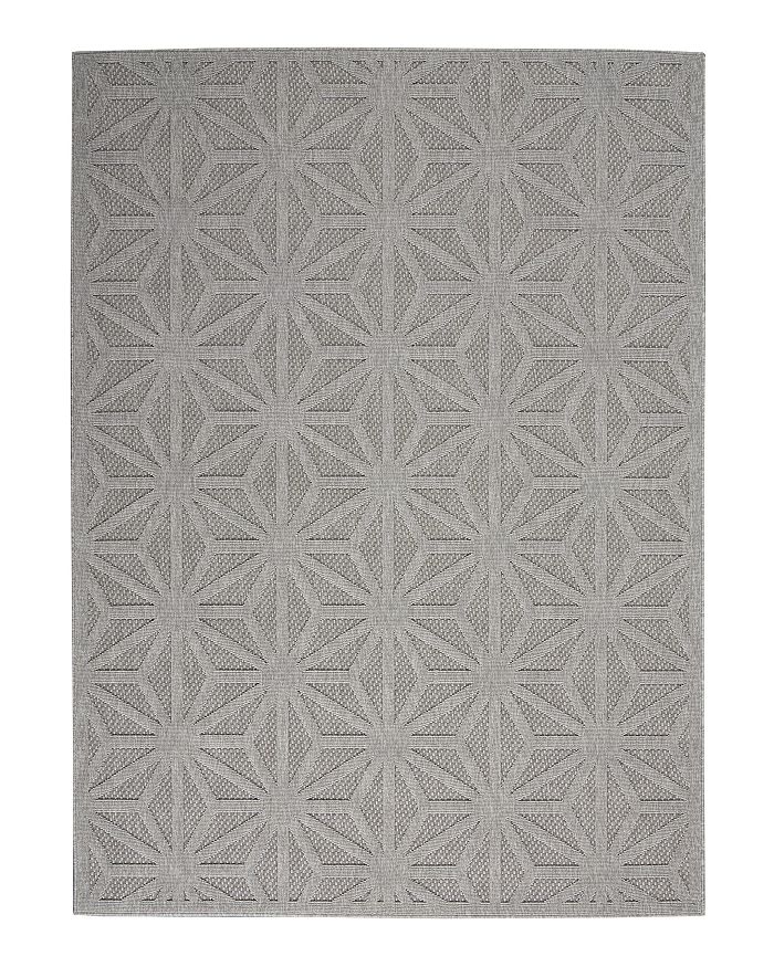 Nourison Cozumel Czm01 Area Rug, 8'10 X 11'10 In Light Grey