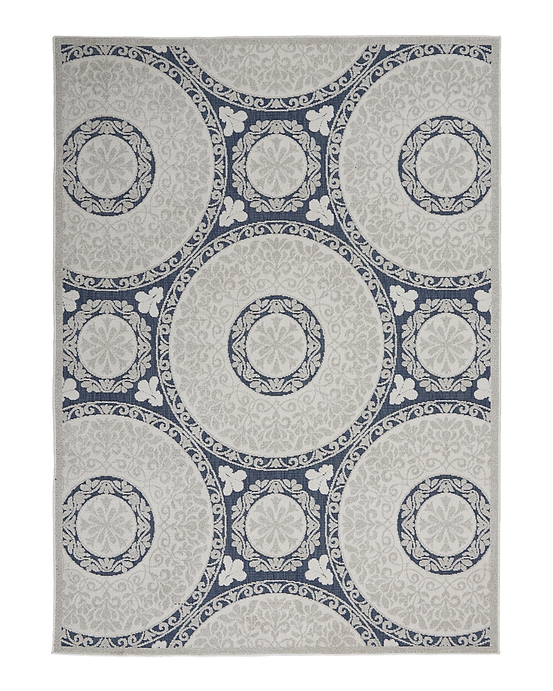 Nourison Key Largo Klg03 Area Rug, 4' X 6' In Blue