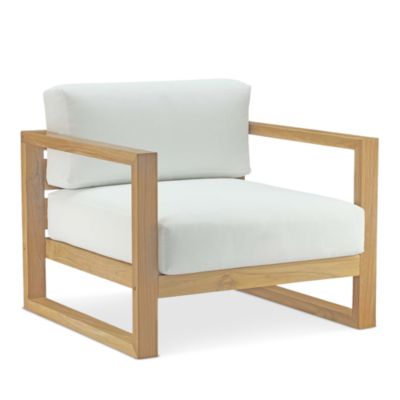 Upland Outdoor Patio Teak Armchair