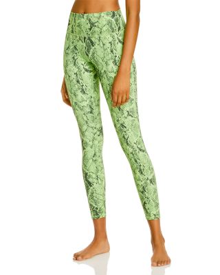 alo yoga green leggings