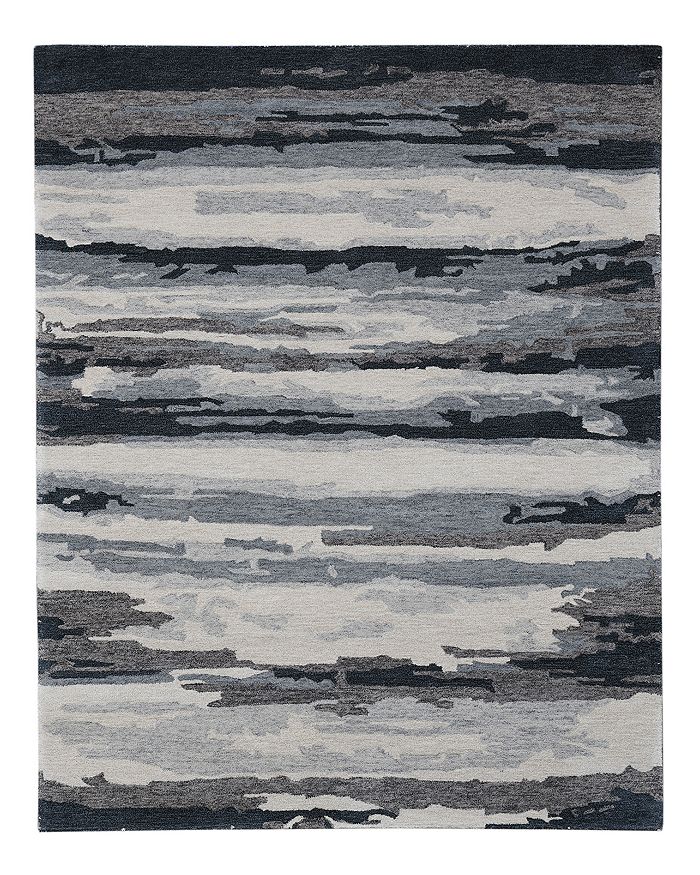 Shop Amer Rugs Abstract Abs-6 Area Rug, 5' X 8' In Gray