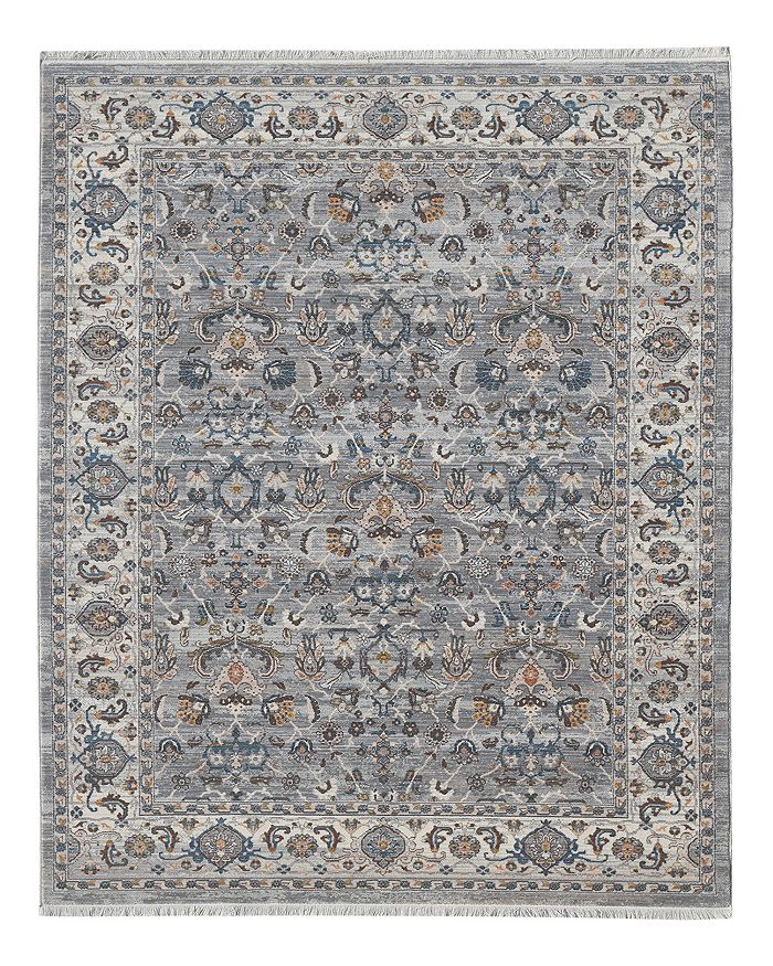 Shop Amer Rugs Arcadia Arc-2 Area Rug, 7'1 X 10' In Gray/ivory