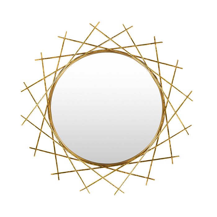Surya Rosalie Mirror In Gold