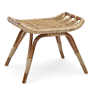 Shop Sika Design S Monet Rattan Foot Stool In Antique