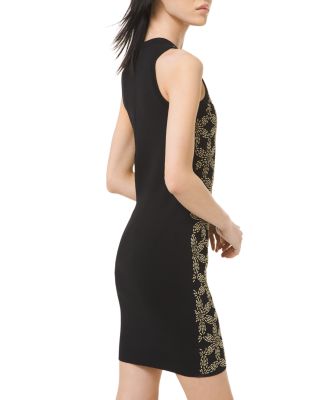 michael kors beaded dress Michael Kors Collection Beaded Gown Spring 2017 New Tags  Basha Gold
