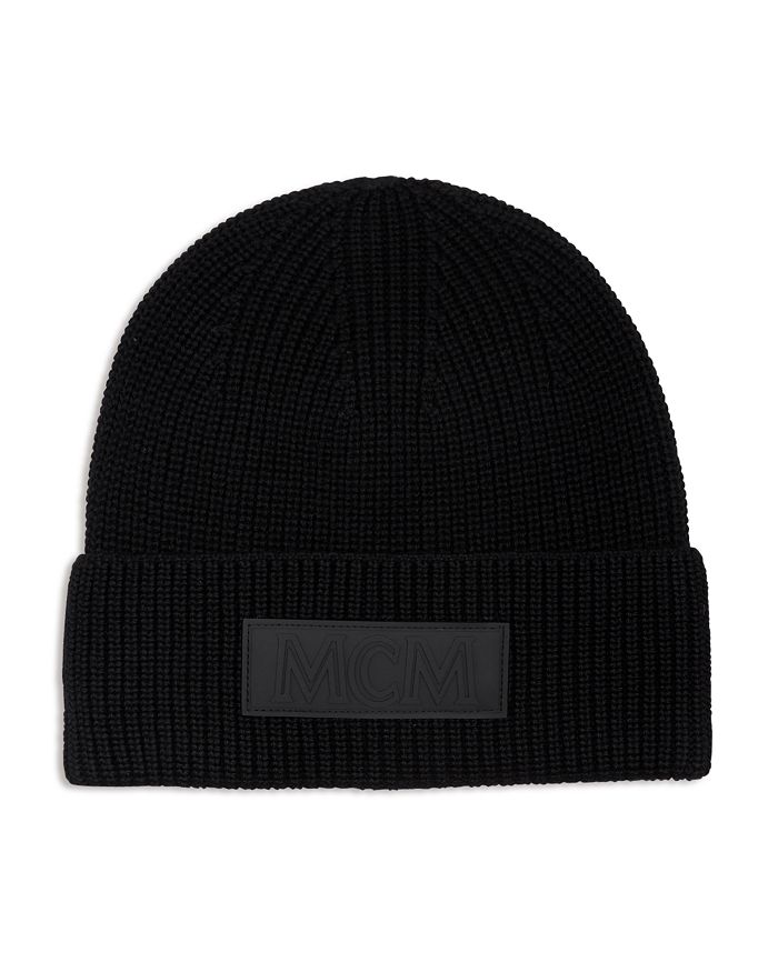 MCM patch logo Grey Beanie Magnus Patch Beanie - Grey Camo – Magnus Walker main image 2