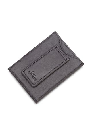 Magnetic Money Clip Leather Wallet