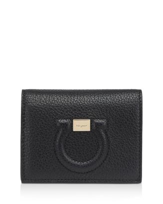 Salvatore Ferragamo Mini Gancini Leather Wallet Handbags - Bloomingdale's