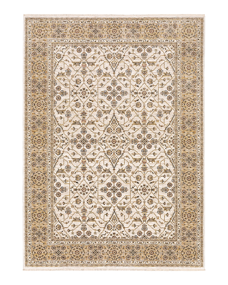 Oriental Weavers Maharaja 001j1 Runner Area Rug, 2'3 X 7'6 In Ivory