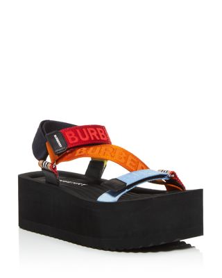 burberry female sandals