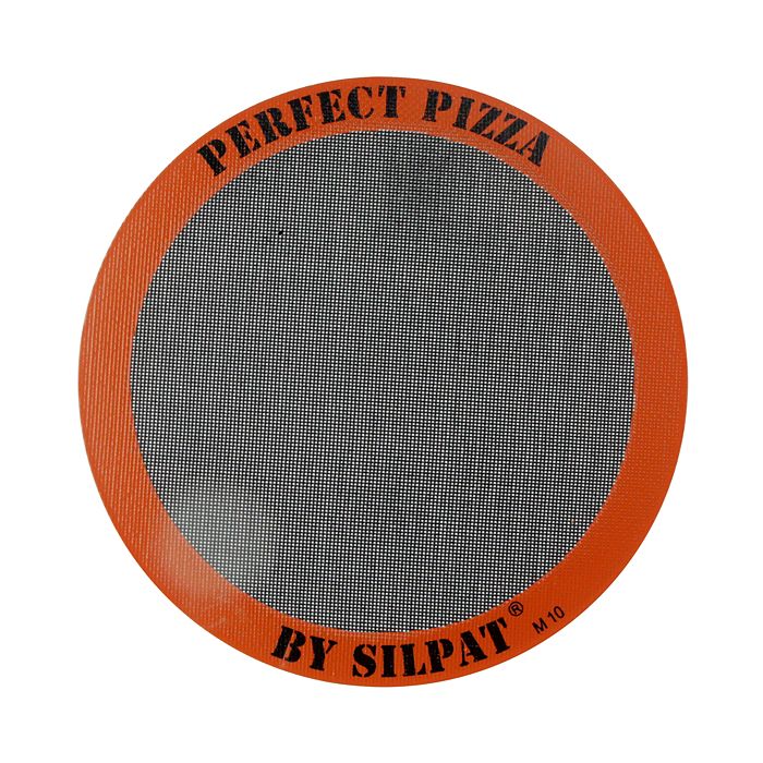 Silpat Perfect Pizza Mat 12 Round In Gray/orange