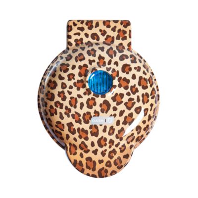 dash cheetah print waffle maker