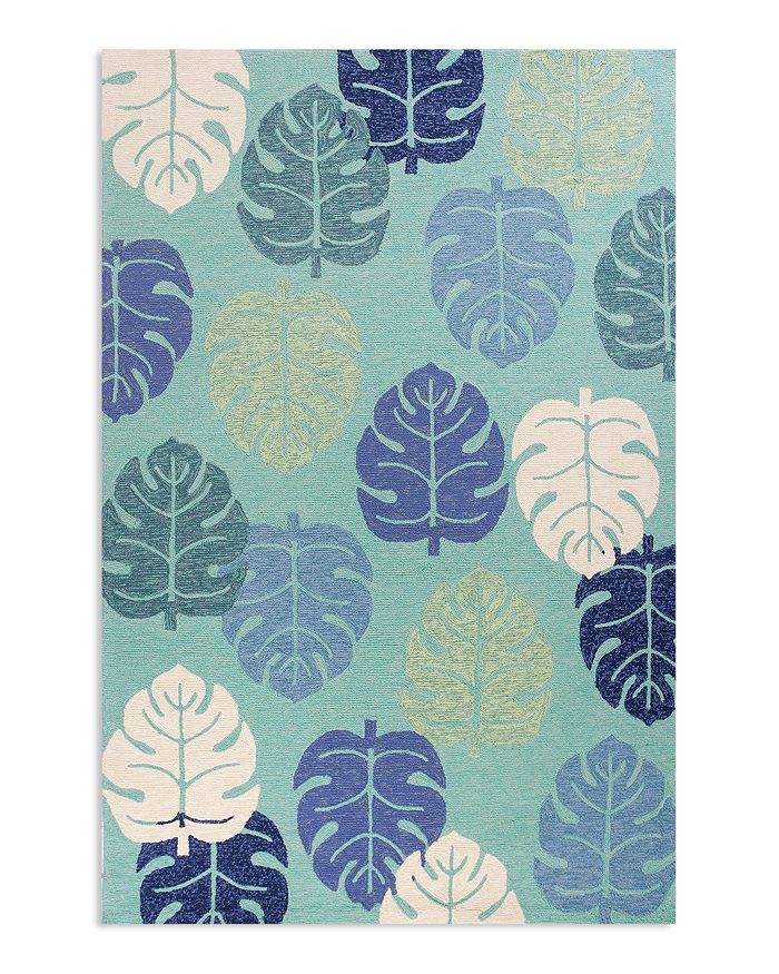 Kas Harbor Palms Area Rug, 5' X 7'6 In Blue