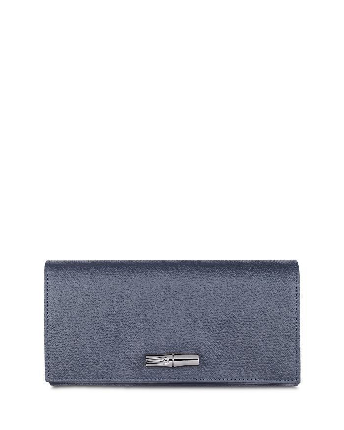 Longchamp Roseau Wide Leather Continental Wallet | Bloomingdale's