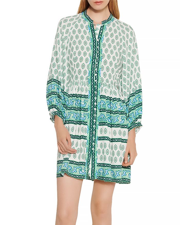Sandro hotsell robe verte