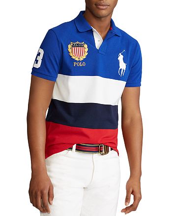 Polo Ralph Lauren Custom Slim Fit Mesh Polo Shirt | Bloomingdale's