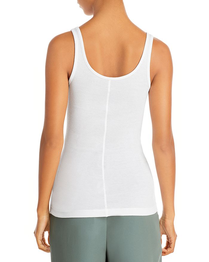 Shop Vince Scoop Neck Tank In White